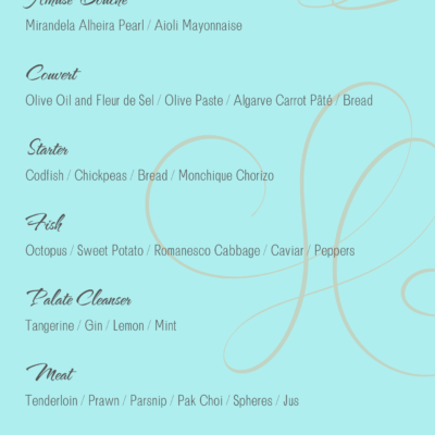 Chef’s Tasting Menu