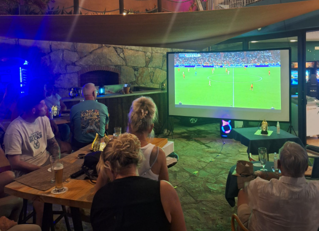 Football live at Eden