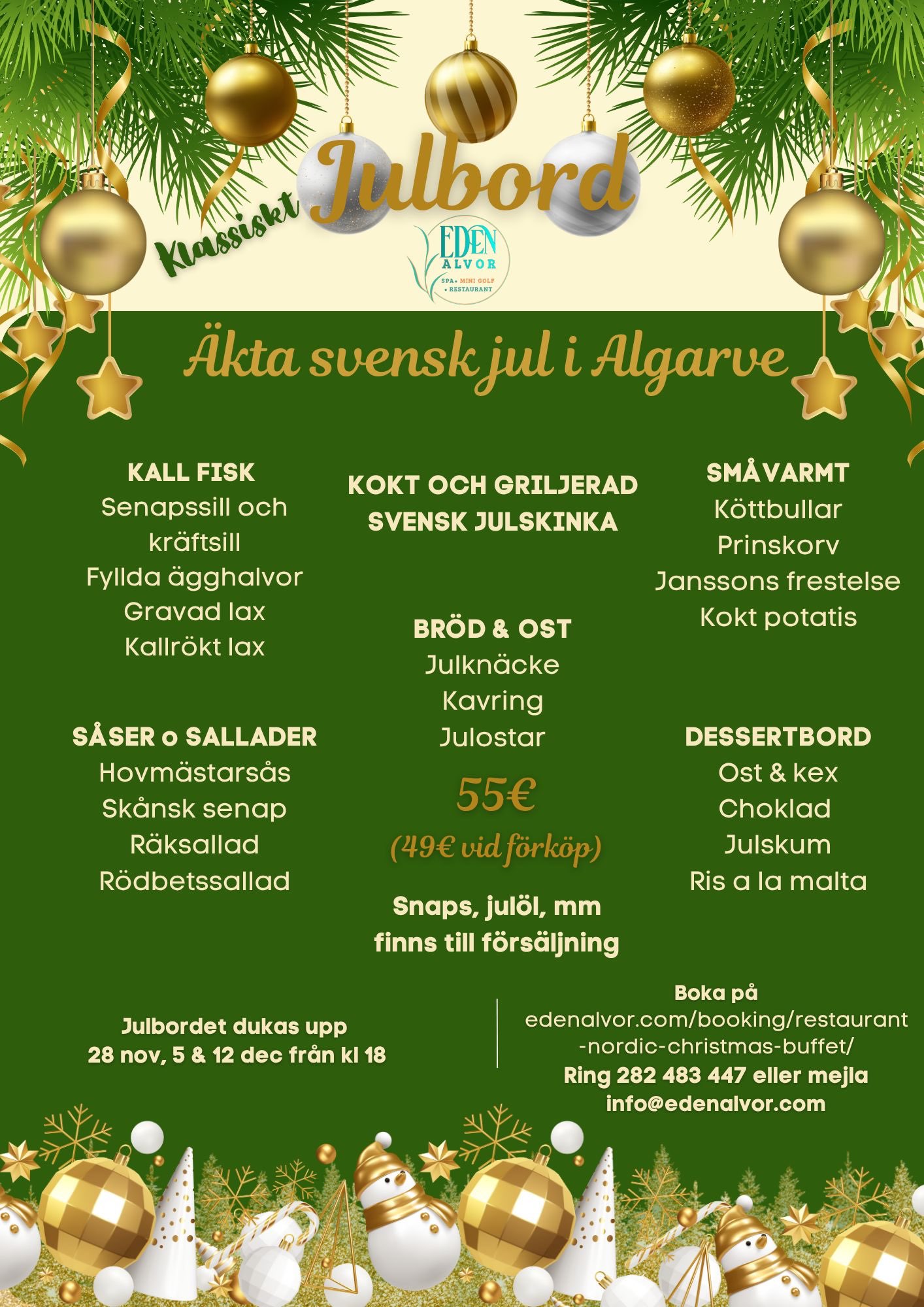 Nordic Christmas Menus - Image 3