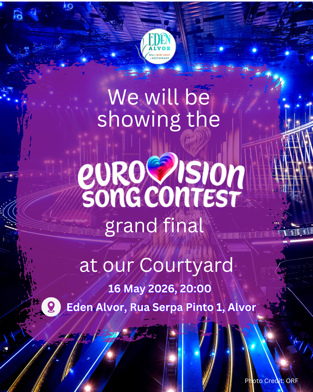 Eurovision contest at Eden