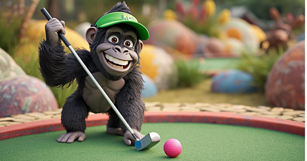 Mini Golf all ages in Alvor
